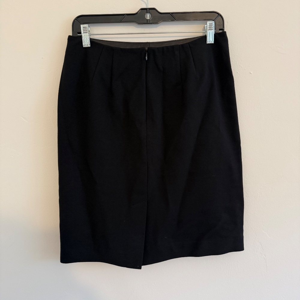 *Talbots Womens Petite True Lambskin Leather Front Panel Pencil Skirt 6P - Picture 3 of 14